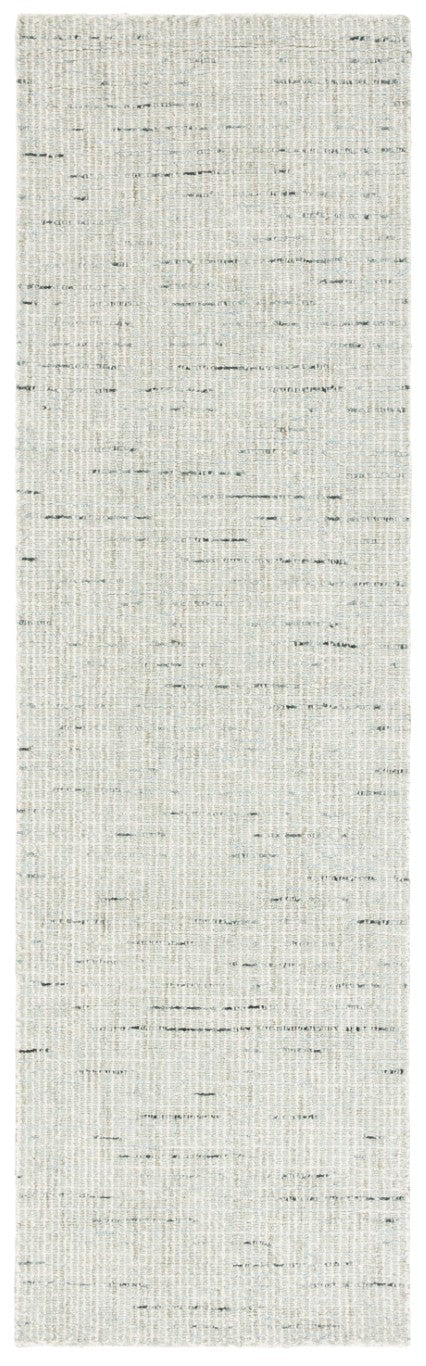 Safavieh Abstract Hand Tufted Wool Runner Rug in Sage Ivory for Hallways and Entryways ABT468W-214