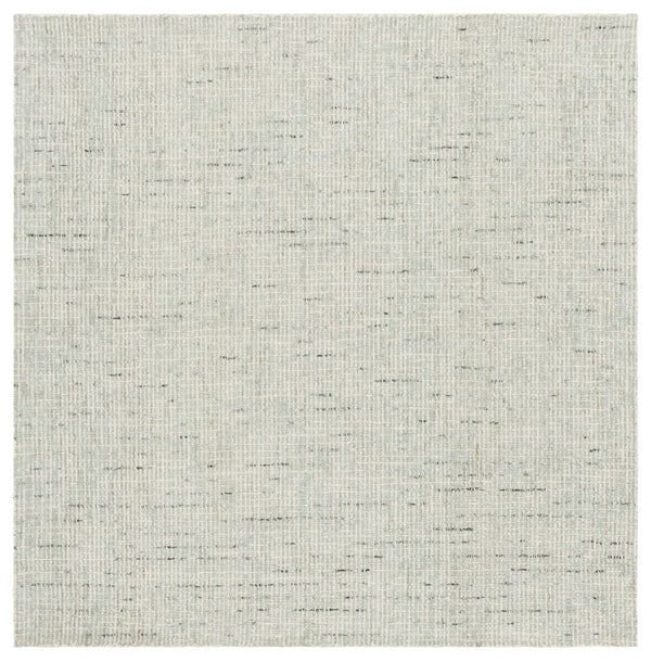 Safavieh Abstract Hand Tufted Wool Rug in Sage and Ivory for Modern Living Spaces ABT468W-8SQ