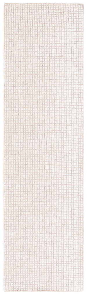 Safavieh Abstract 470 Hand Tufted Modern Rug Ivory / Beige 2'-3" x 8'