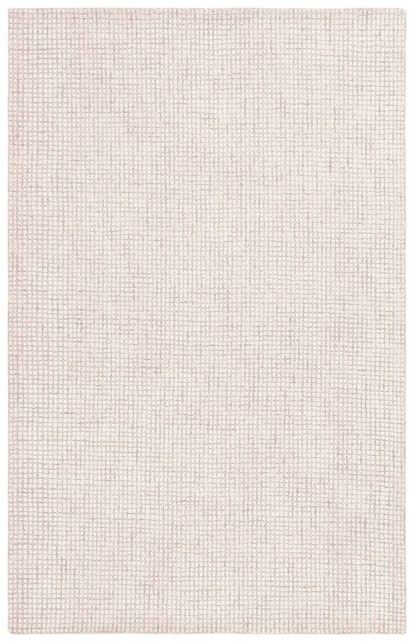 Safavieh Abstract 470 Hand Tufted Modern Rug Ivory / Beige 6' x 6' Round