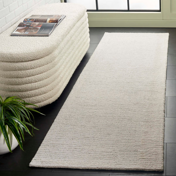 Safavieh Abstract 471 Hand Tufted Modern Rug Ivory / Sage Wool Pile