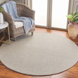 Safavieh Abstract 471 Hand Tufted Modern Rug Ivory / Sage Wool Pile