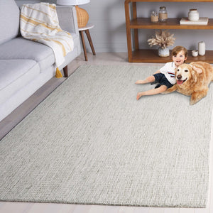 Safavieh Abstract 471 Hand Tufted Modern Rug Sage / Ivory Wool Pile