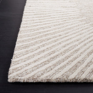 Safavieh Abstract Geometric Hand Tufted Wool Rug Ivory Oversized Living Room Floor Accent ABT478A-1115
