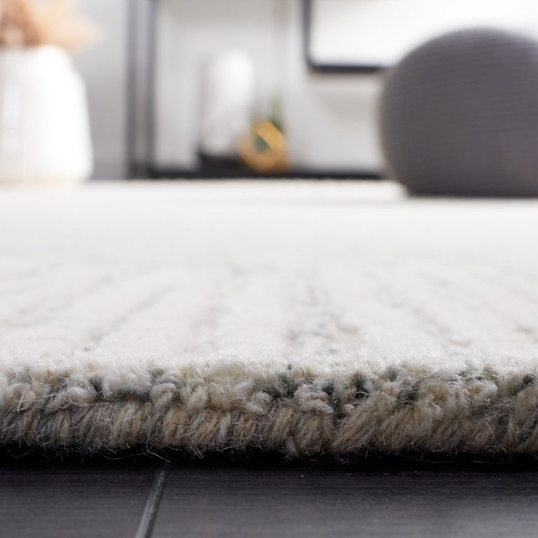 Safavieh Abstract Geometric Hand Tufted Wool Cotton Area Rug for Living Room or Bedroom ABT478F-10