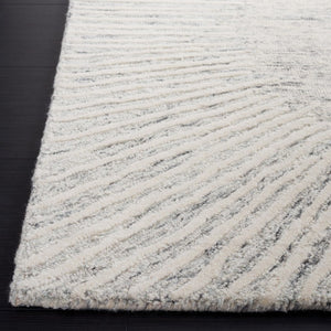 Safavieh Abstract Geometric Wool Blend Area Rug Hand Tufted for Open Plan Living Spaces ABT478F-1115
