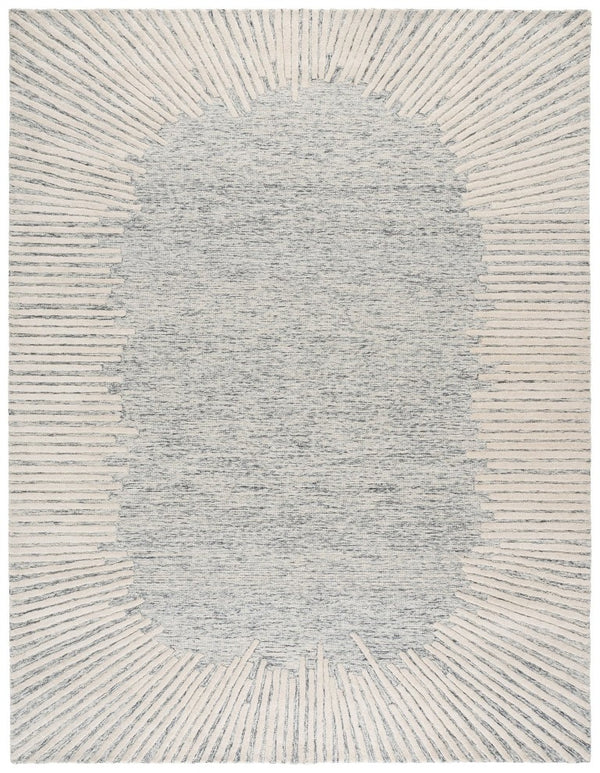 Safavieh Abstract Geometric Wool Blend Area Rug Hand Tufted for Open Plan Living Spaces ABT478F-1115