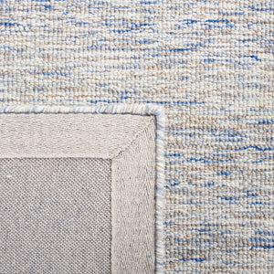 Safavieh Abstract Geometric Hand Tufted Wool Runner Rug Blue Ivory Hallway Accent ABT478M-210