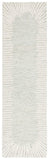 Safavieh Abstract 478 Hand Tufted Modern Rug Sage / Ivory 85% Wool, 15% Cotton