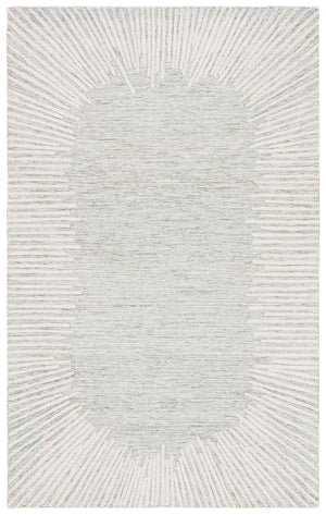 Safavieh Abstract 478 Hand Tufted Modern Rug Sage / Ivory 85% Wool, 15% Cotton