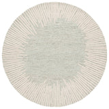 Safavieh Abstract 478 Hand Tufted Modern Rug Sage / Ivory 85% Wool, 15% Cotton