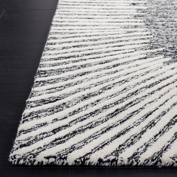 Safavieh Abstract Geometric Hand Tufted Wool Runner Rug for Hallways and Entryways ABT478Z-210
