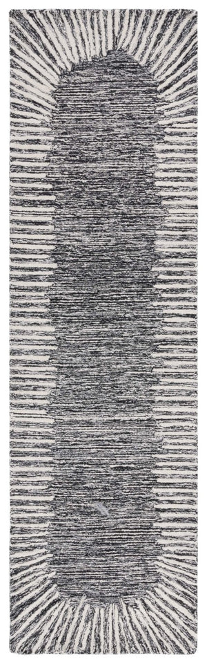 Safavieh Abstract Geometric Hand Tufted Wool Runner Rug for Hallways and Entryways ABT478Z-210