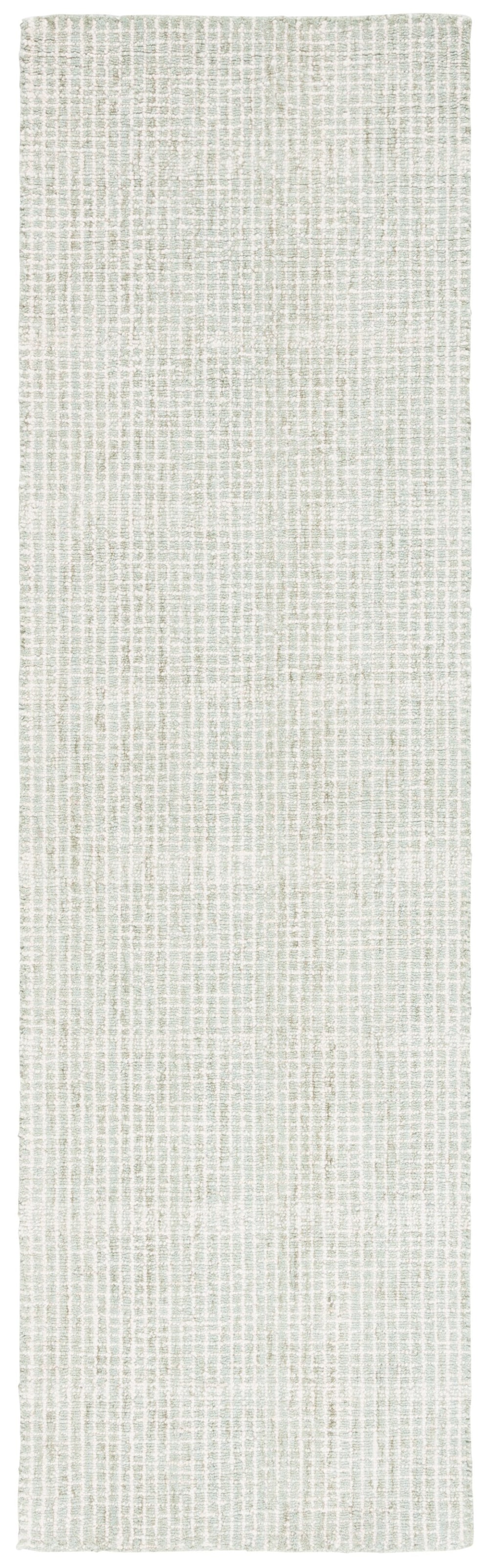 Safavieh Abstract Hand-Tufted Sage And Ivory Rug — Plush Wool-Cotton Blend, Subtle Textured Abstract Elegance 10'-0" x 14'-0" ABT482W-10
