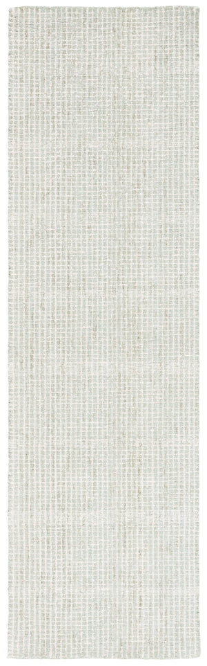 Safavieh Abstract Hand-Tufted Sage And Ivory Rug — Plush Wool-Cotton Blend, Subtle Textured Abstract Elegance 10'-0" x 14'-0" ABT482W-10