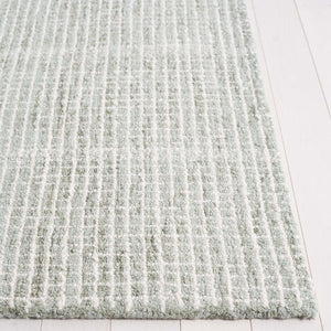 Safavieh Abstract 482 Hand Tufted Modern Rug Sage / Ivory 85% Wool, 15% Cotton