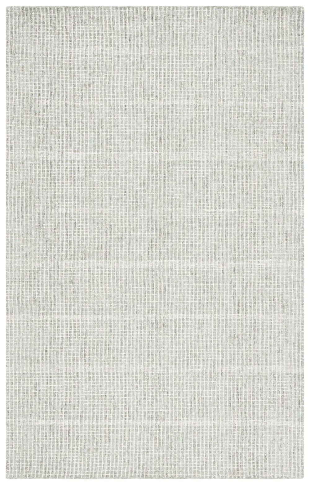 Safavieh Abstract Sage/Ivory Area Rug - Luxurious Hand-tufted 5x8 Modern Design For Elegant Home Décor Sage ,Ivory 85% Wool,15% Cotton Abt482w-5
