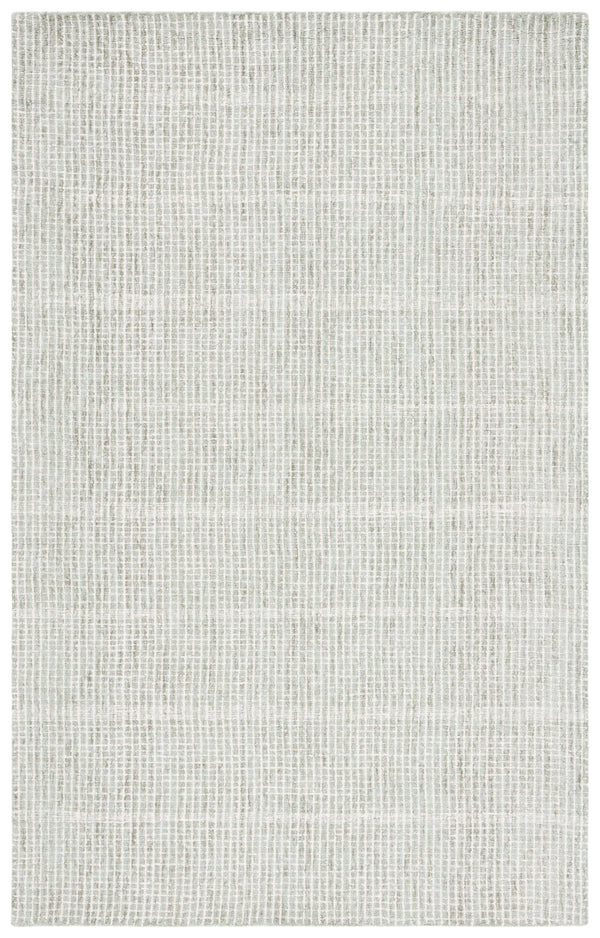 Safavieh Abstract Hand-Tufted Sage And Ivory Rug — Plush Wool-Cotton Blend, Subtle Textured Abstract Elegance 10'-0" x 14'-0" ABT482W-10