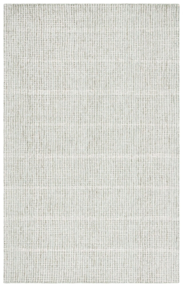 Safavieh Abstract Hand Tufted Wool Cotton Area Rug Sage Ivory Tones for Living Spaces 6' x 9' ABT482W-6