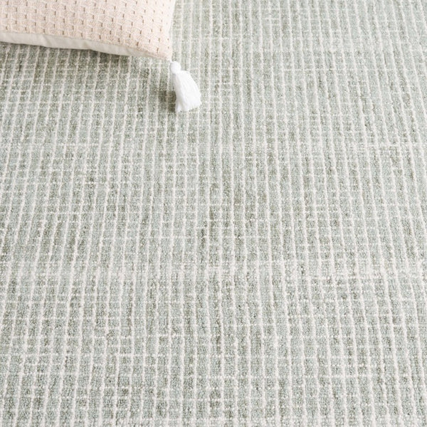 Safavieh Abstract Hand Tufted Wool Cotton Area Rug Sage Ivory Tones for Living Spaces 8' x 10' ABT482W-8
