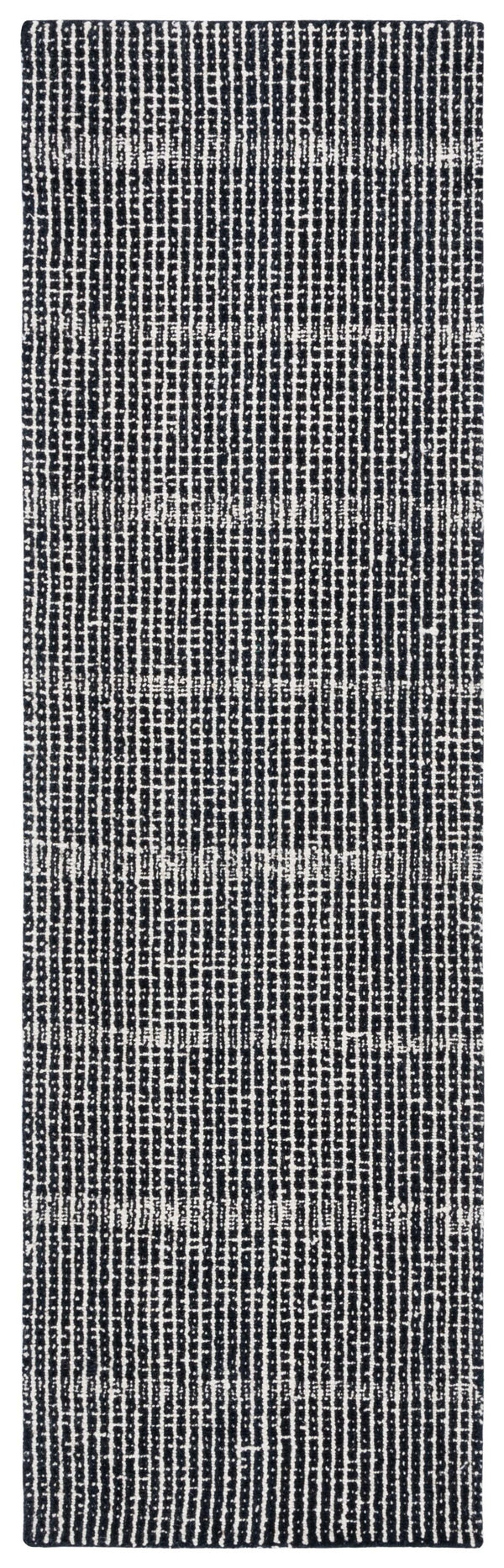Safavieh Abstract Hand Tufted Wool-cotton Area Rug - Modern Elegance With Chic Design For Any Room Decor Black ,Ivory 85% Wool,15% Cotton Abt482z-3