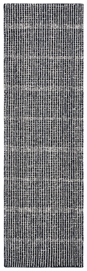 Safavieh Abstract Elegant Hand-tufted Rug In Sage And Ivory - Timeless Modern Style For Any Space Black ,Ivory 85% Wool,15% Cotton Abt482z-4sq
