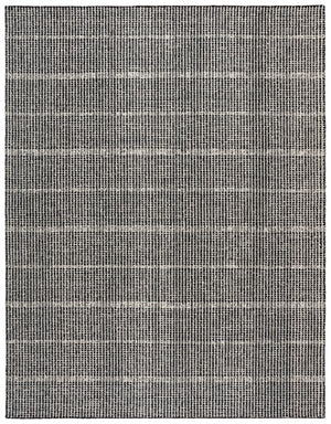 Safavieh Abstract 482 Hand Tufted Modern Rug Black / Ivory 85% Wool, 15% Cotton