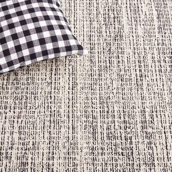 Safavieh Abstract 483 Hand Tufted Modern Rug Black / Grey 85% Wool, 15% Cotton