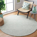 Safavieh Abstract 484 Hand Tufted Modern Rug Green / Ivory 3'-0" x 5'-0" ABT484Y-3