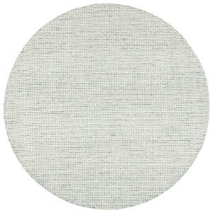 Safavieh Abstract Modern Hand-tufted Wool-cotton Area Rug For Elegant Living Spaces And Timeless Style Green ,Ivory 85% Wool,15% Cotton Abt484y-8sq