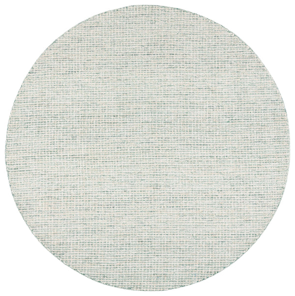 Safavieh Abstract Modern Hand-tufted Wool-cotton Area Rug For Elegant Living Spaces And Timeless Style Green ,Ivory 85% Wool,15% Cotton Abt484y-8sq