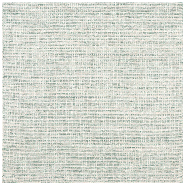Safavieh Abstract Modern Hand-tufted Wool-cotton Area Rug For Elegant Living Spaces And Timeless Style Green ,Ivory 85% Wool,15% Cotton Abt484y-8sq