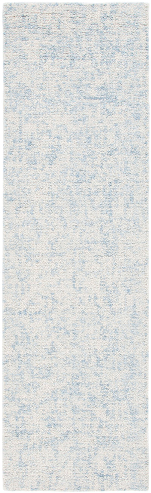 Safavieh Abstract Hand-tufted Area Rug – Luxurious Wool Blend, Modern Abstract Design For Elegant Interiors Light Blue ,Ivory 85% Wool,15% Cotton Abt495l-25