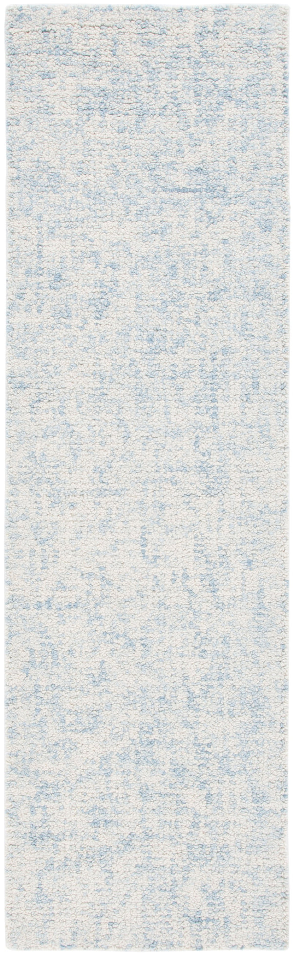 Safavieh Abstract Hand-tufted Area Rug – Luxurious Wool Blend, Modern Abstract Design For Elegant Interiors Light Blue ,Ivory 85% Wool,15% Cotton Abt495l-25