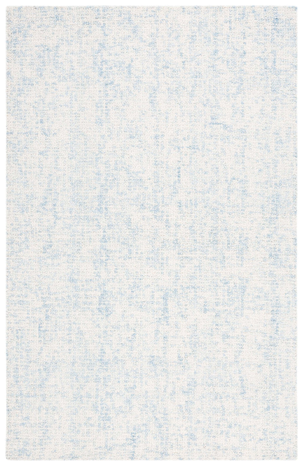 Safavieh Abstract Hand-tufted Area Rug – Luxurious Wool Blend, Modern Abstract Design For Elegant Interiors Light Blue ,Ivory 85% Wool,15% Cotton Abt495l-25