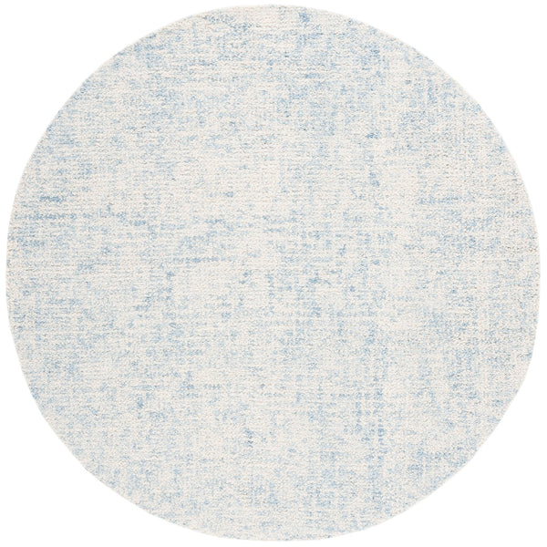 Safavieh Abstract Hand-tufted Area Rug – Luxurious Wool Blend, Modern Abstract Design For Elegant Interiors Light Blue ,Ivory 85% Wool,15% Cotton Abt495l-25