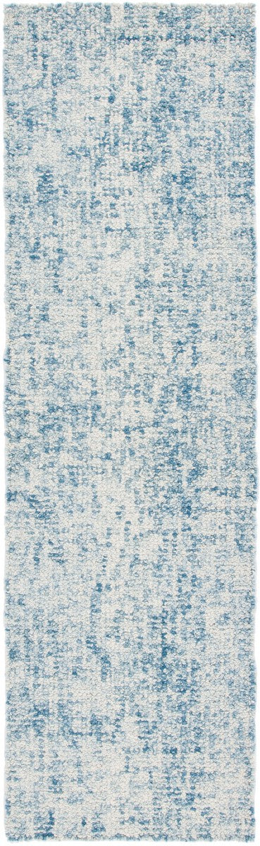 Safavieh Abstract 495 Hand Tufted Abstract Rug Blue / Ivory ABT495M-8