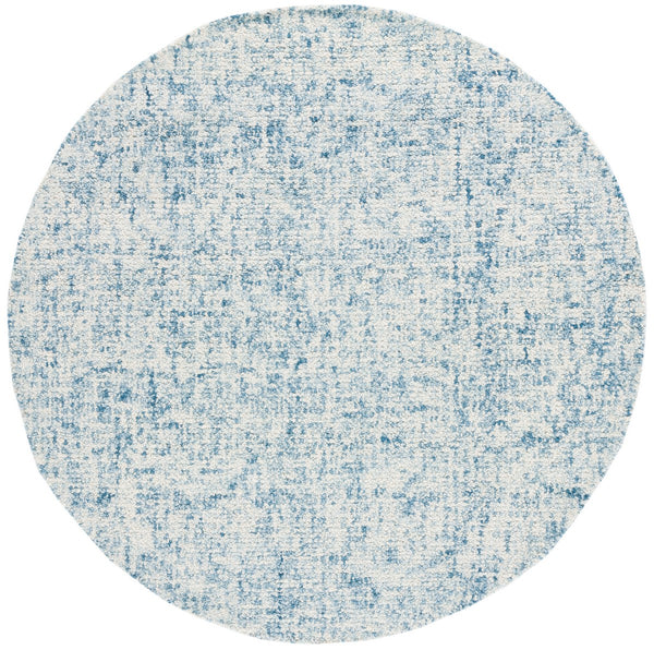 Safavieh Abstract 495 Hand Tufted Abstract Rug Blue / Ivory ABT495M-8
