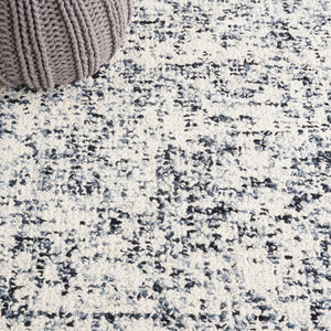 Safavieh Abstract 495 Hand Tufted Abstract Rug Black / Ivory ABT495Z-8