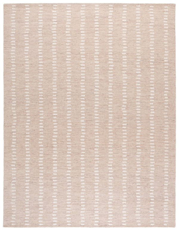 Safavieh Abstract Hand Tufted Wool Chenille Rug Neutral Beige Ivory for Modern Living Rooms 10'-0" x 14'-0" ABT498B-10