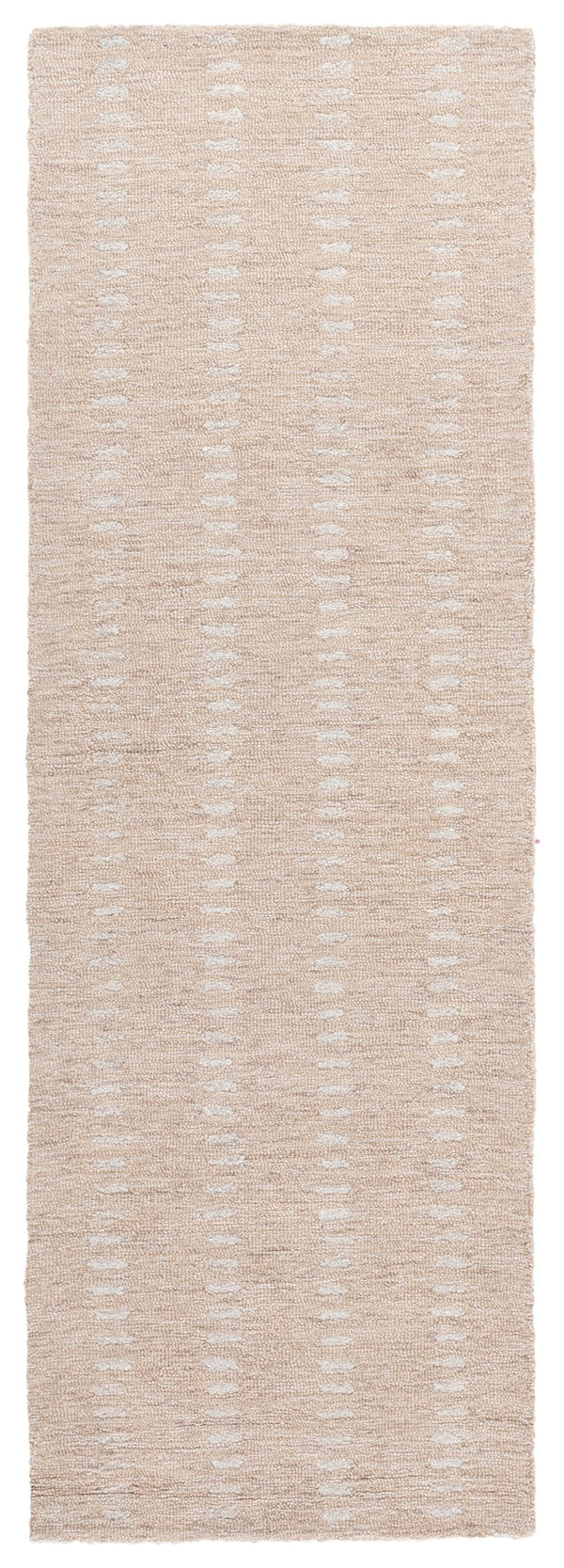 Safavieh Abstract Hand-Tufted Beige Ivory Area Rug — Wool-Chenille-Cotton Low Pile, Modern Abstract Charm 3'-0" x 3'-0" ABT498B-3SQ
