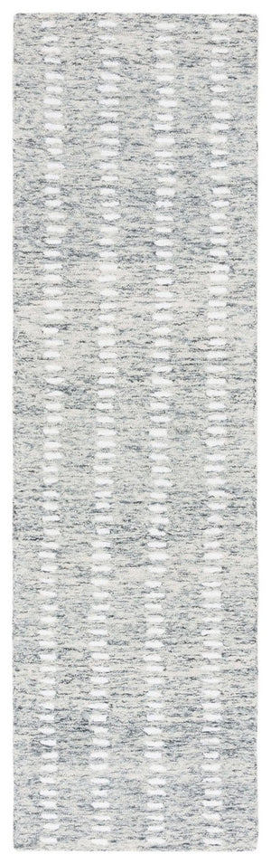 Safavieh Abstract 498 ABT498 Hand Tufted Modern Rug Grey / Ivory ABT498F-6SQ
