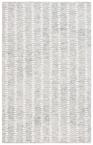 Safavieh Abstract 498 ABT498 Hand Tufted Modern Rug Grey / Ivory ABT498F-6SQ