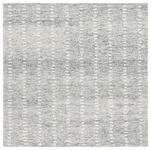 Safavieh Abstract Hand-tufted Area Rug In Grey And Ivory - Modern Luxury For Your Living Space, 9x12 Feet Grey ,Ivory 70% Wool,20% Chenil,10% Cotton Abt498f-9
