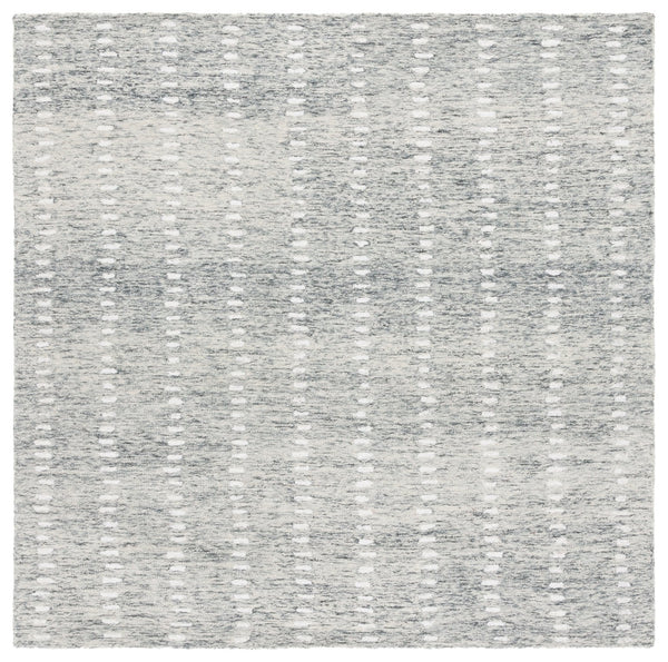 Safavieh Abstract Hand-tufted Area Rug In Grey And Ivory - Modern Luxury For Your Living Space, 9x12 Feet Grey ,Ivory 70% Wool,20% Chenil,10% Cotton Abt498f-9
