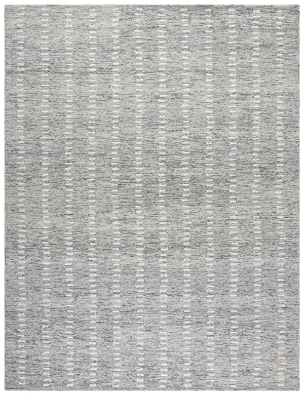 Safavieh Abstract Hand-tufted Area Rug In Grey And Ivory - Modern Luxury For Your Living Space, 9x12 Feet Grey ,Ivory 70% Wool,20% Chenil,10% Cotton Abt498f-9