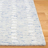 Safavieh Abstract 498 ABT498 Hand Tufted Modern Rug Blue / Ivory ABT498M-6SQ