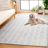 Safavieh Abstract 498 ABT498 Hand Tufted Modern Rug Blue / Ivory ABT498M-6SQ