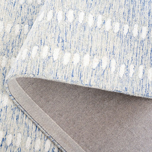 Safavieh Abstract 498 ABT498 Hand Tufted Modern Rug Blue / Ivory ABT498M-6SQ