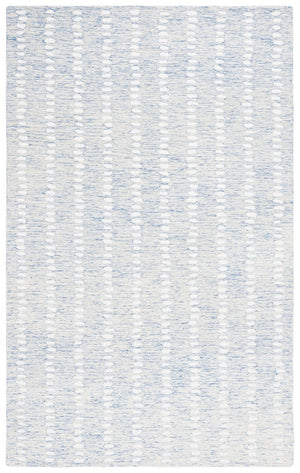 Safavieh Abstract 498 ABT498 Hand Tufted Modern Rug Blue / Ivory ABT498M-6SQ